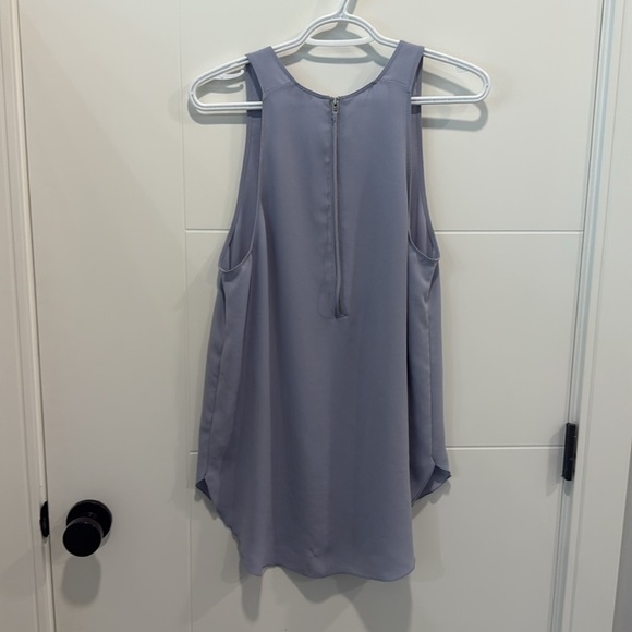 🏴 Aritzia Wilfred Purple Tank Top Relaxed Fit Scoop Neck size large - Picture 6 of 9